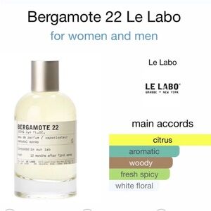 Le Labo Bergamote 22 sample 0.75ml